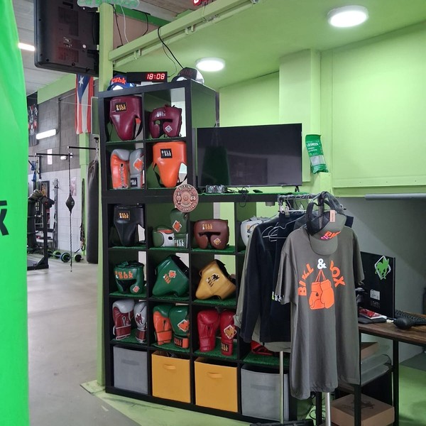 Instalaciones del club de boxeo