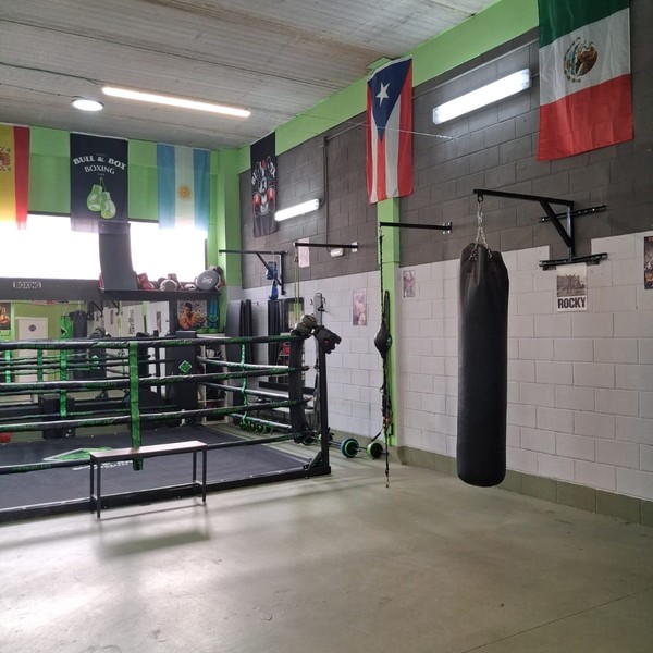 Instalaciones del club de boxeo