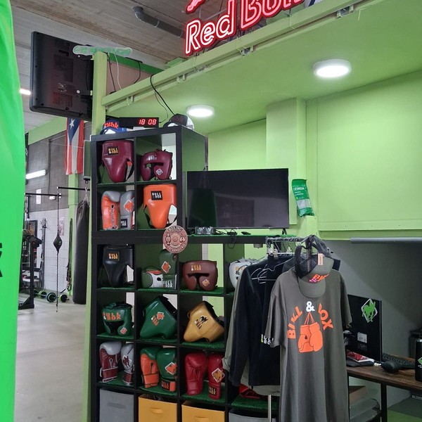 Instalaciones del club de boxeo