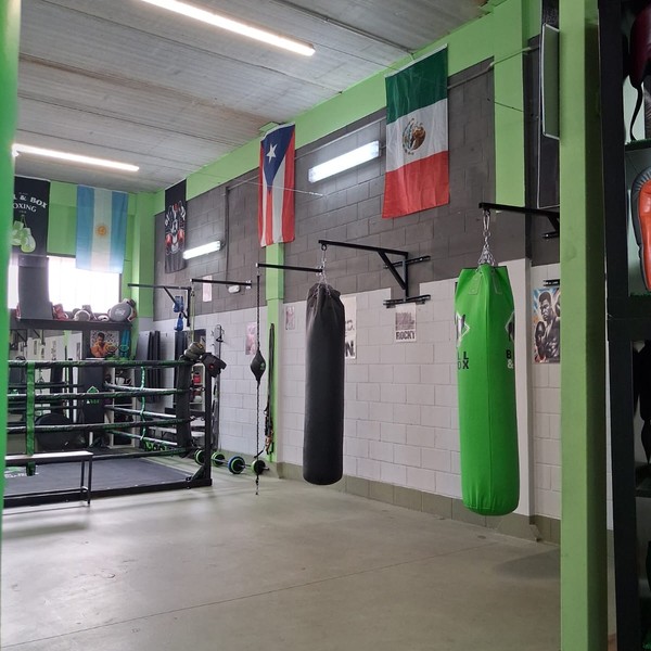 Instalaciones del club de boxeo